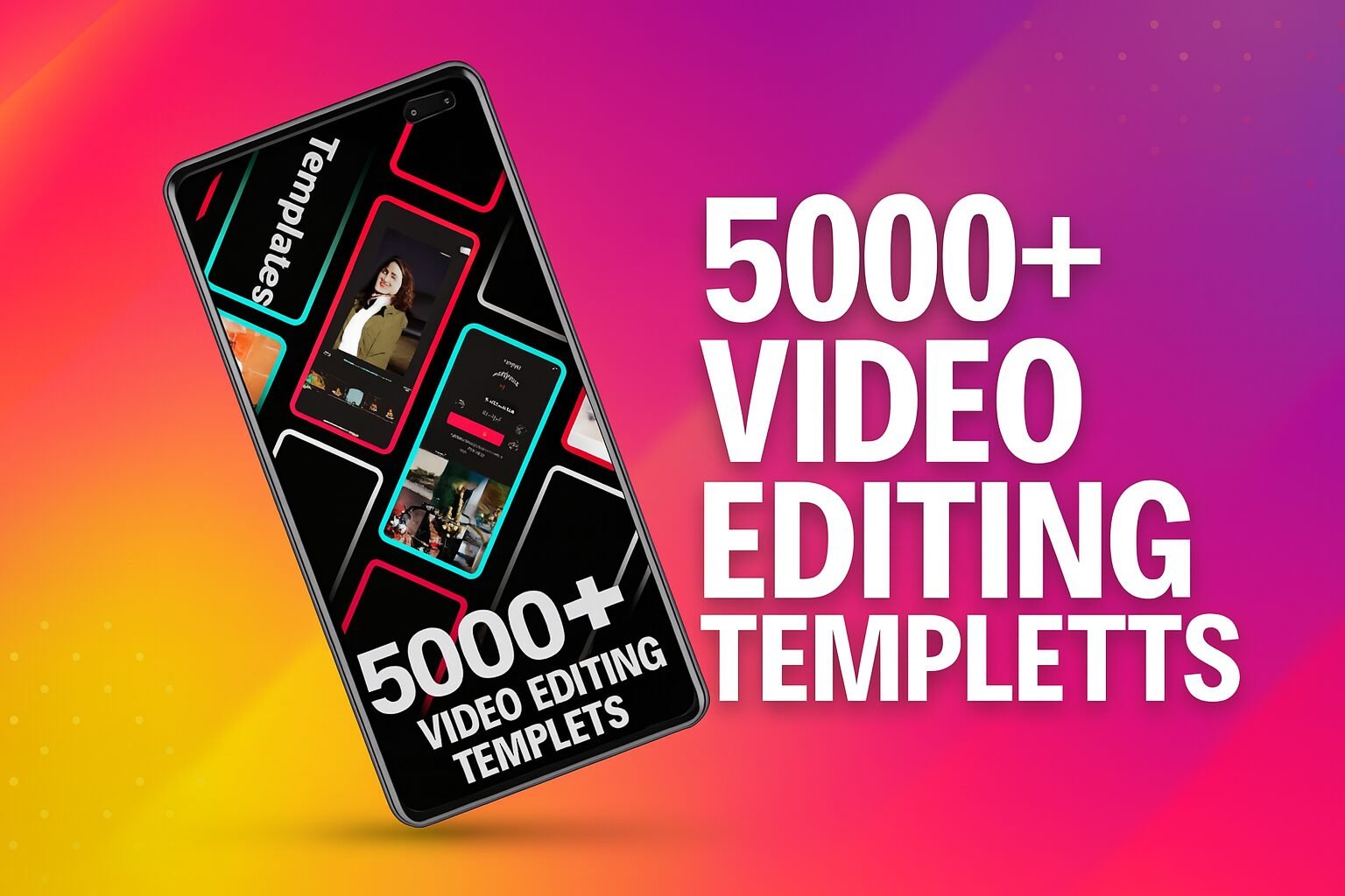 5000+ Video Editing Templets